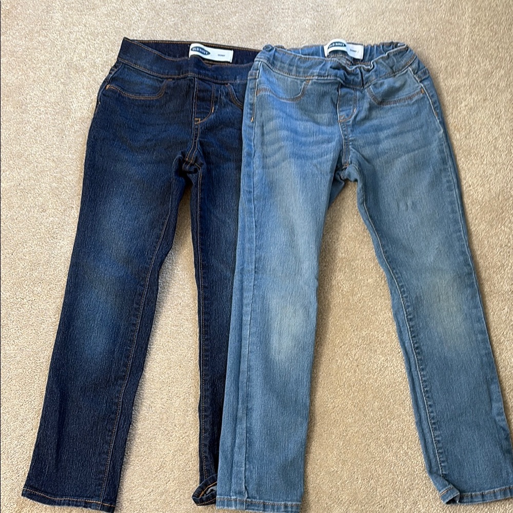 Old navy kids size 8 skinny Jeans Set